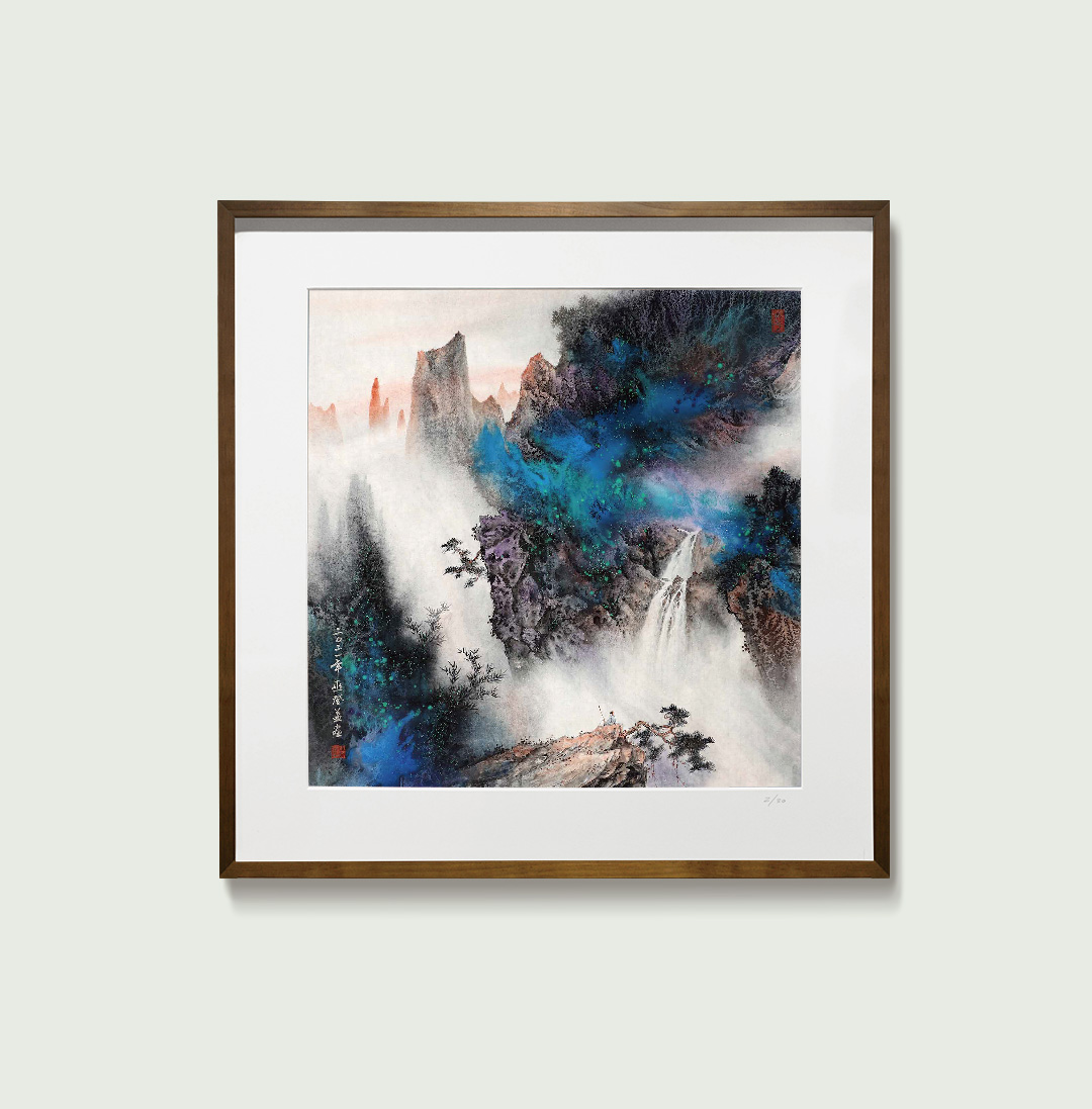 數位版畫方 聚嵐2