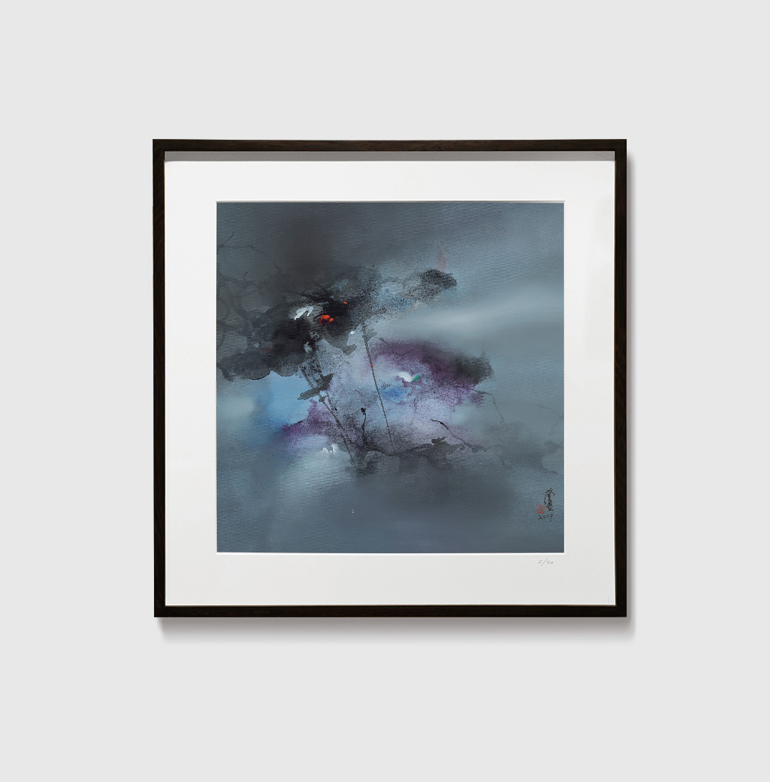 數位版畫方 荷風心象1