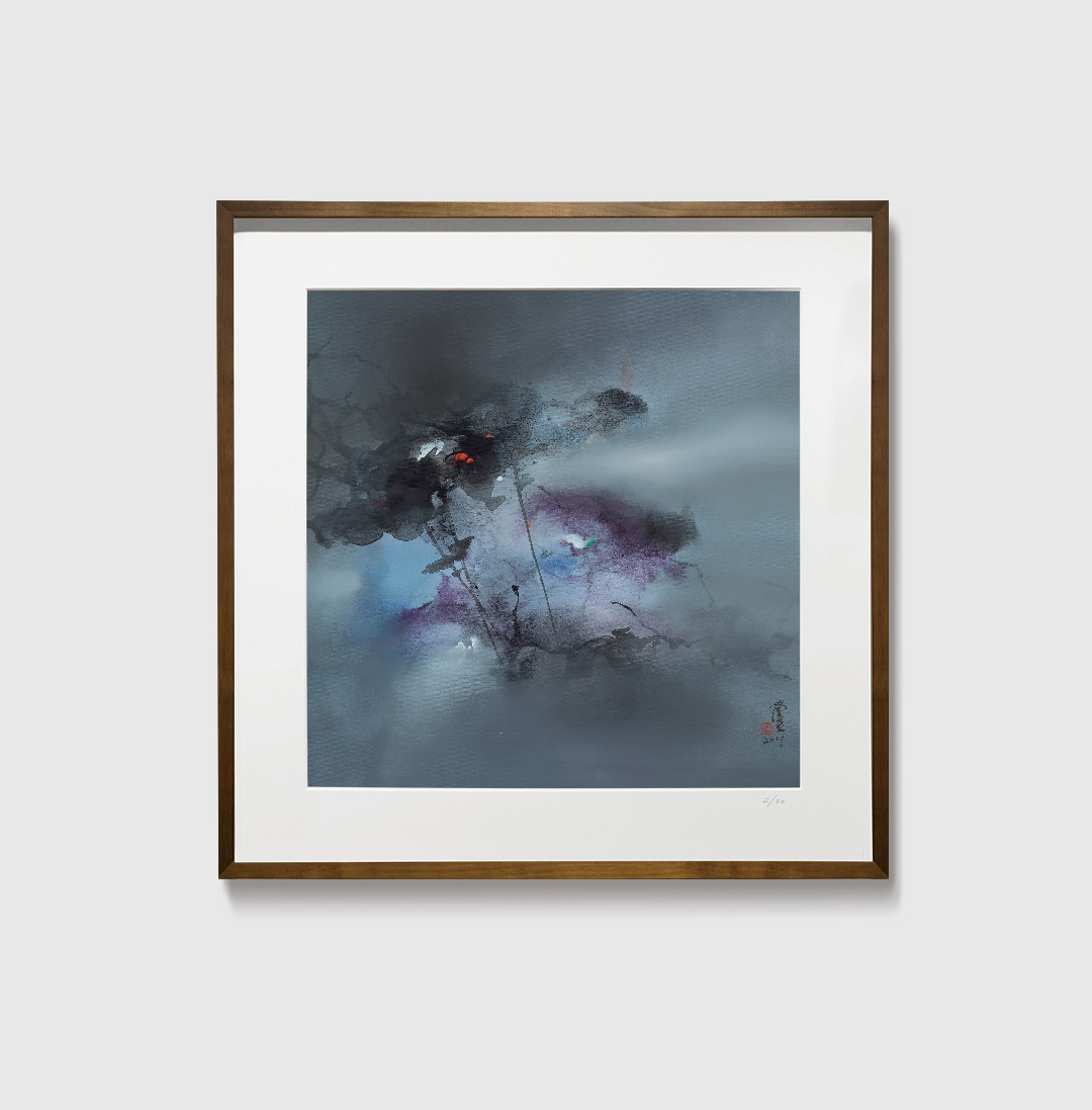 數位版畫方 荷風心象2