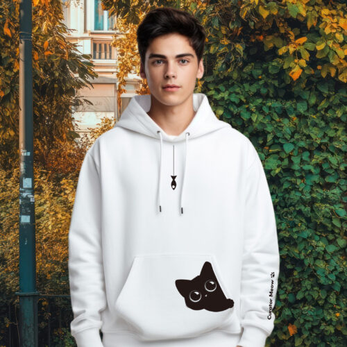 喵館長帽T-躲貓貓款02